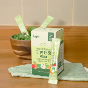 해플리 한포샐러드 간편채움 사과맛 30포, 1개 맛있게 먹은 솔직 후기 - 상품 이미지 3