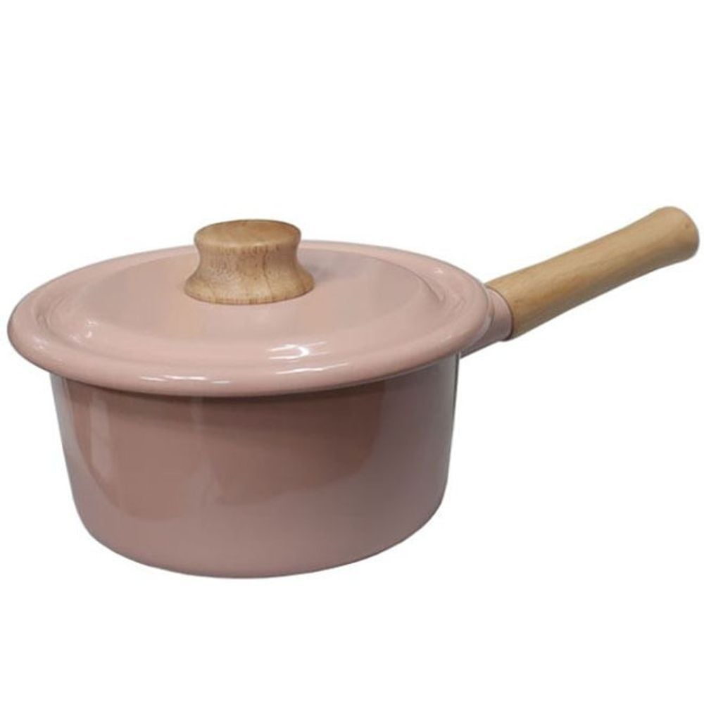 후지호로 인덕션 냄비 주방 법랑 냄비 편수 16cm - 메인 이미지