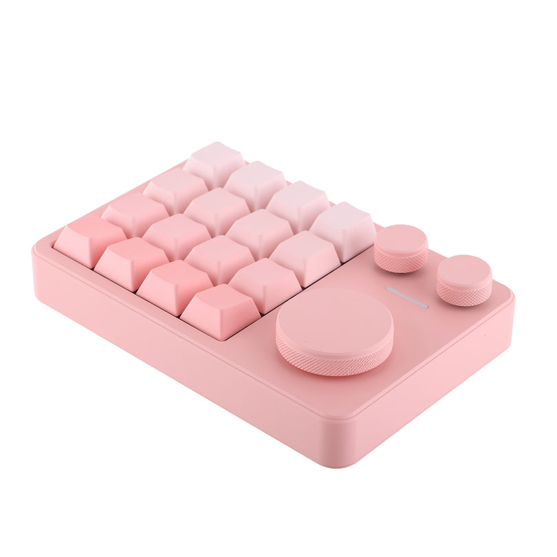 KiiBOOM 키붐 Cybrix 16 넘버패드 키보드, 키패드 핑크 - 상세 이미지 4