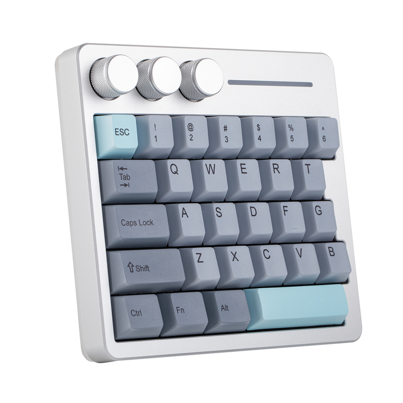 키붐 Cybrix 29 자석축 키보드, KiiBOOM Cybrix 29 실버, 마그네틱축 이미지 6