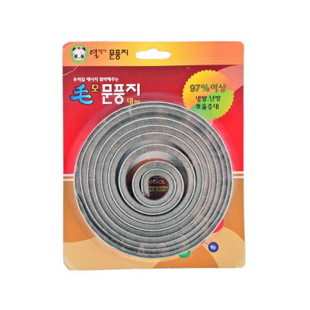 대형 털문풍지 털 열박사 모문풍지 대형모