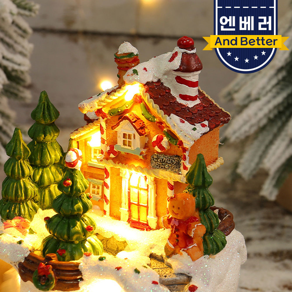 2025 크리스마스 소품 오르골 크리스마스선물 눈사람 스노우볼 조명 산타클로스 이미지 6