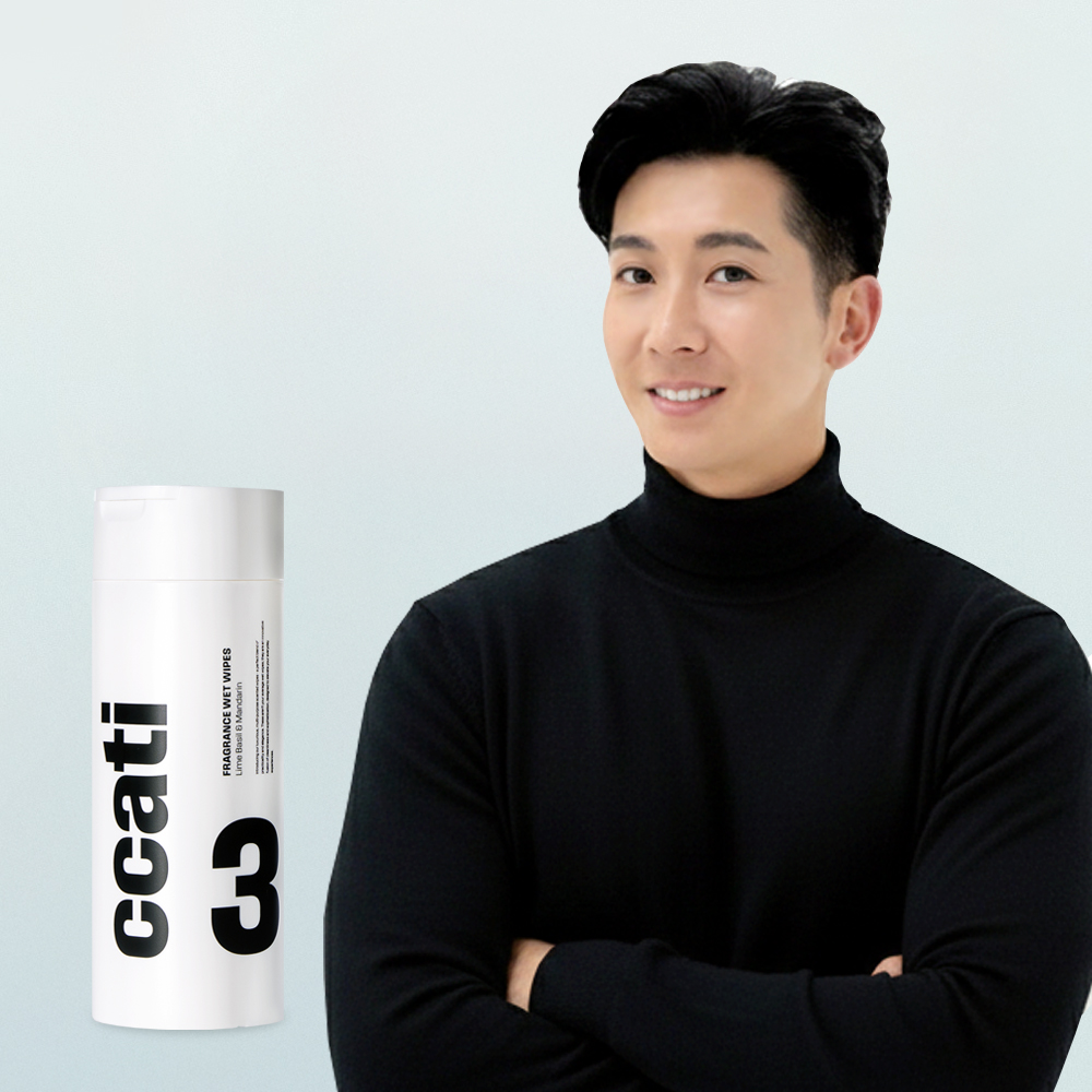 까띠 올인원 세정 살균 물티슈 향기 청소 소독 차량 선물 70매 (1개)