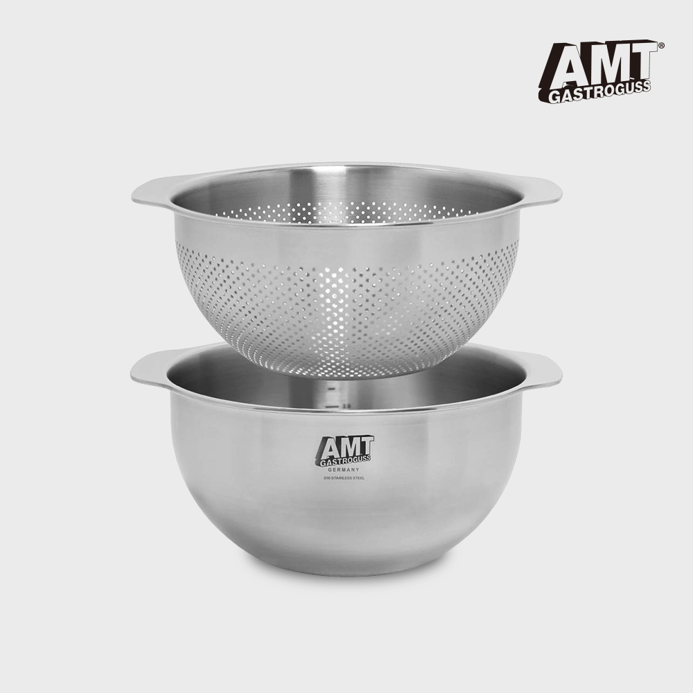 AMT 316 스텐 믹싱볼 & 타공세트 25cm 제품 이미지