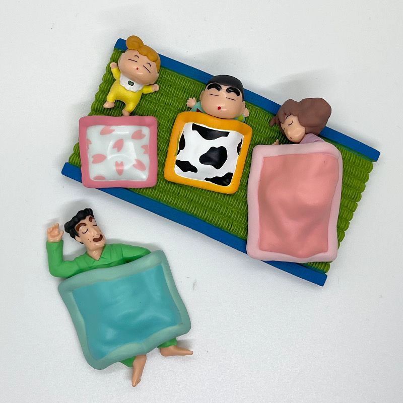 크레용 신짱 자동차 중콘솔 장식 차량용 인테리어 소품 가족+강아지집 - 상세 이미지 4