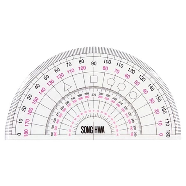 송화 700각도기 NO.005 13cm/13mmx7mmx1.2mm 갑(100개입) - 메인 이미지