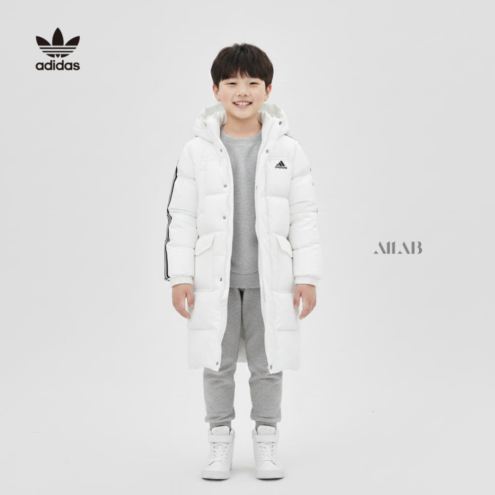 아디다스 롱패딩 정면