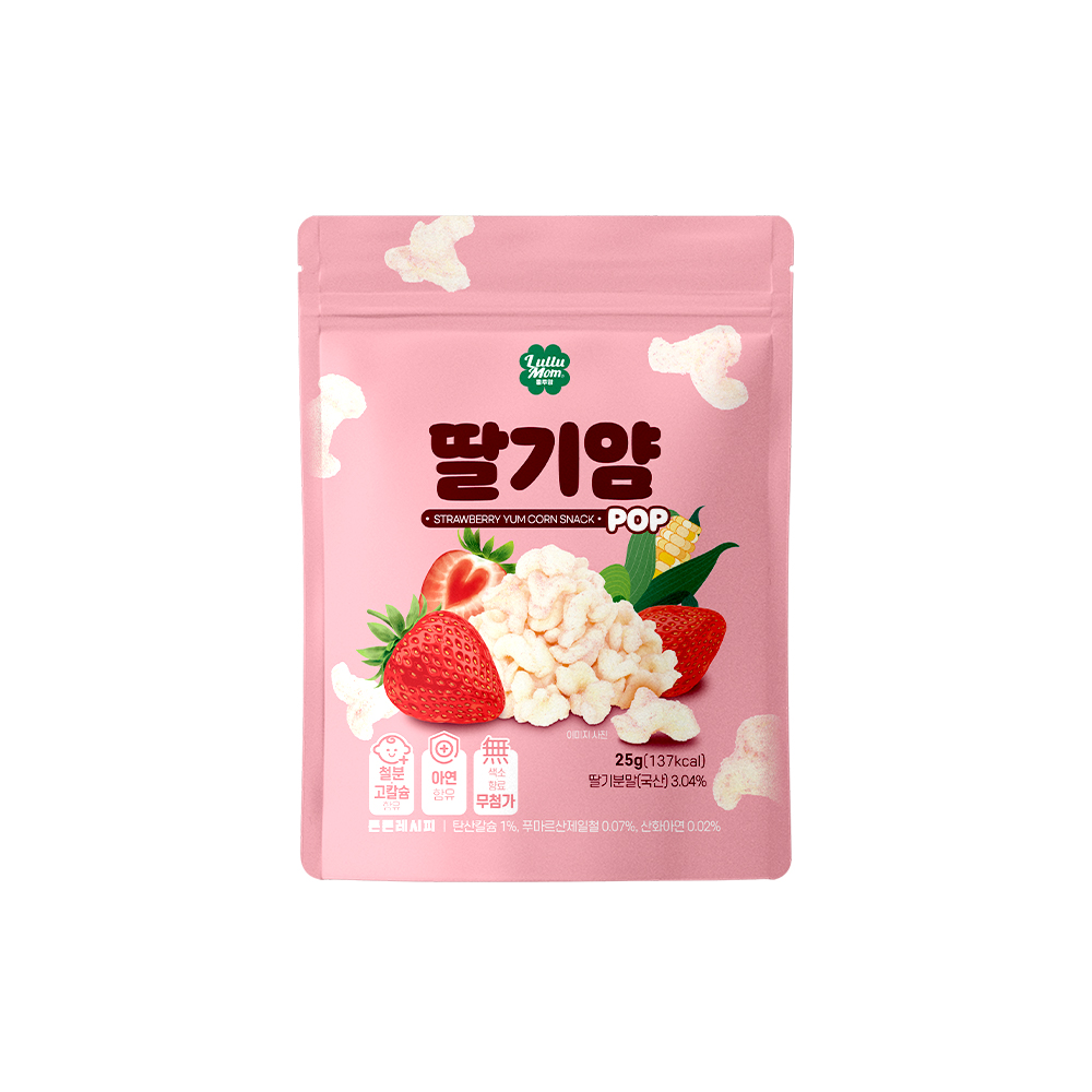 룰루맘 딸기얌 1봉 - 상품 이미지