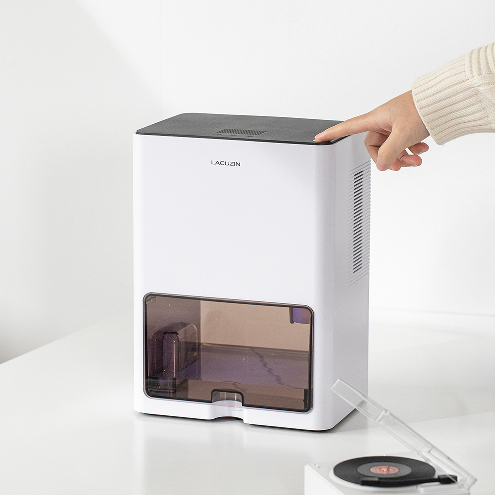 라쿠진 듀얼펠티어 미니 제습기 LCZ100 1L 화장실 욕실 제습기