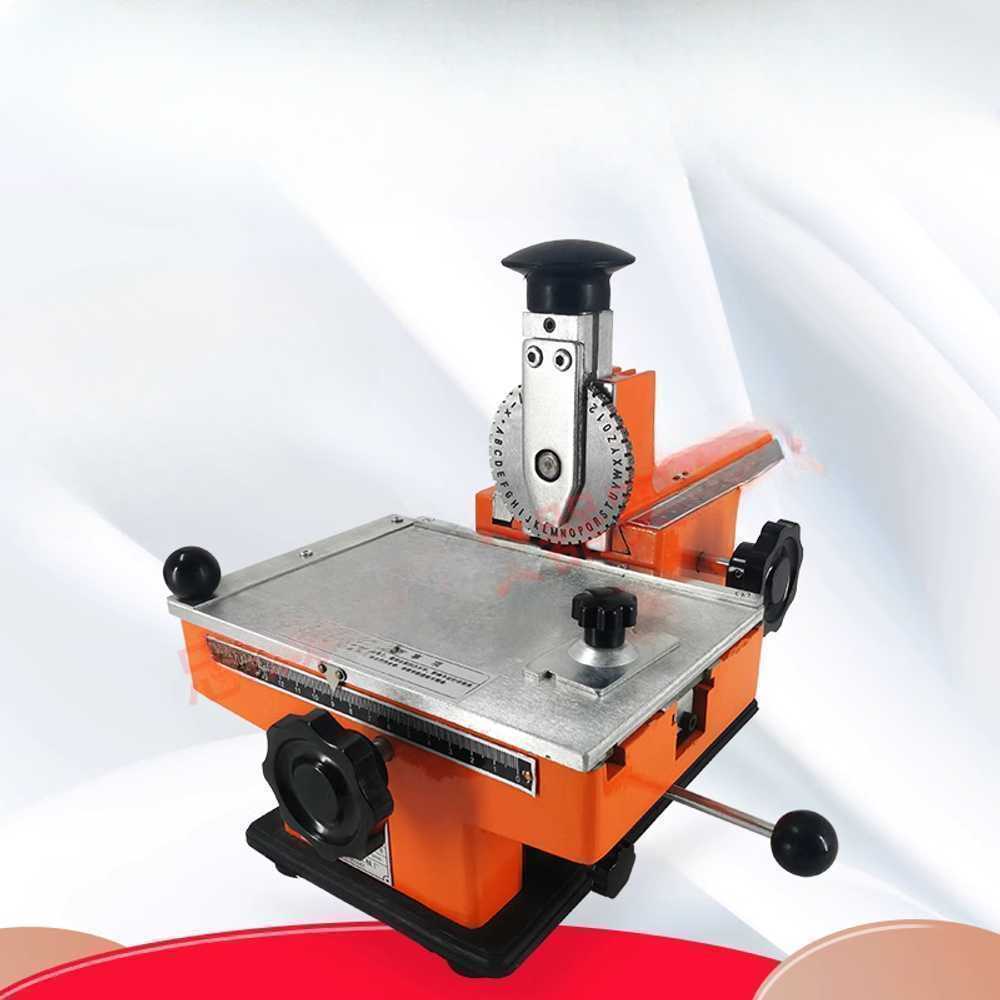 금속 명판 각인기 산업용 라벨 마킹 인쇄 조각 장치 2mm (수동/클램프) - 상세 이미지 3