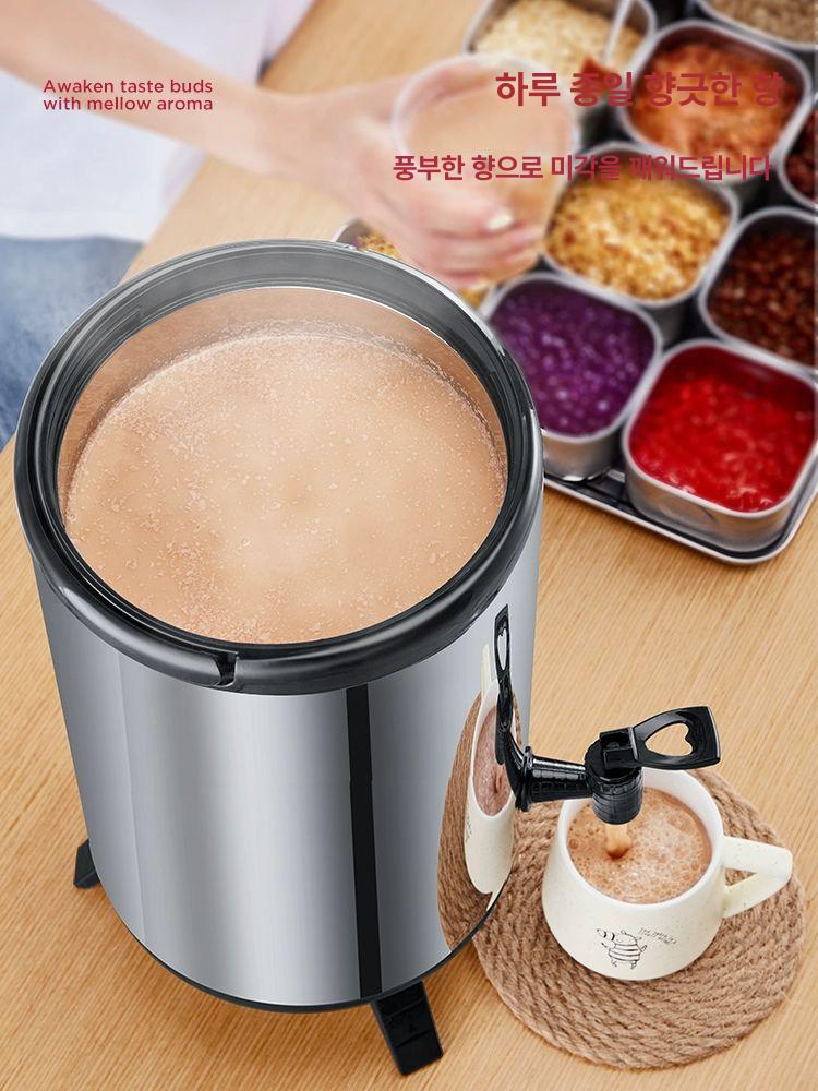 스테인 업소용 보온통 식당 육수 물통 장국 보온보냉 카페 10L 8kg - 상세 이미지 2