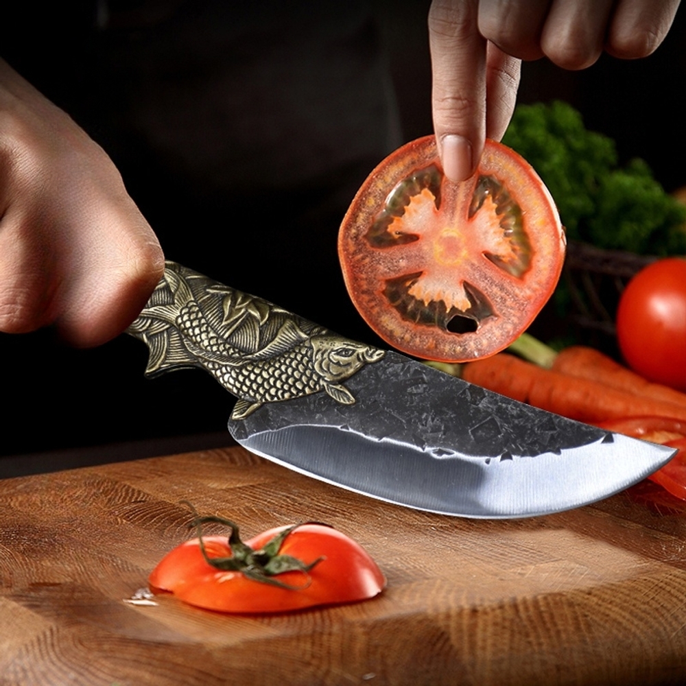 정육 발골칼 주방 칼 기타 본 보닝 독일 뼈 우드 28cm(칼날 15cm) - 상세 이미지 4