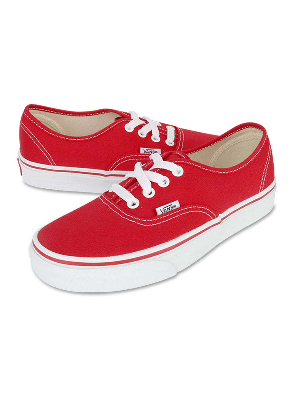 반스 운동화 코어클래식 어센틱 스니커즈 레드 VN000EE3RED - 상세 이미지 4
