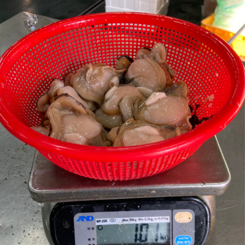 자연가득 탱글 손질 순살 키조개 1kg 5-7미내외 / 날개살, 꼬리살, 내장, 관자 포함 - 상세 이미지 5