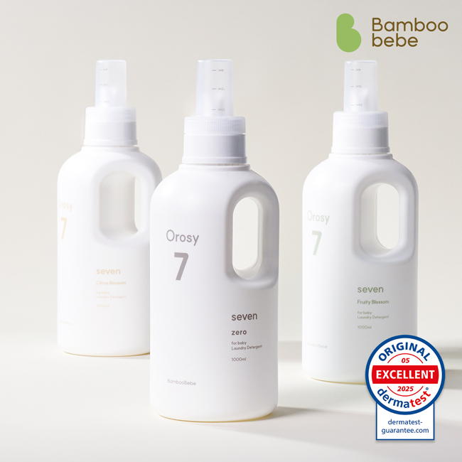 [밤부베베] 오롯이 세븐 아기세탁세제 1L 1개