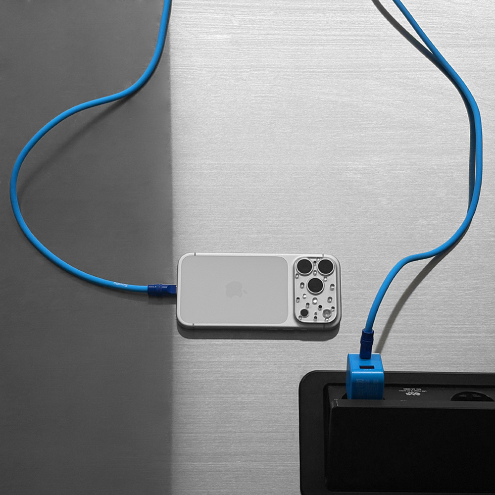 N배송 비비드 컬러 USB-A C타입 듀얼 초고속 충전기+케이블 세트 이미지 7