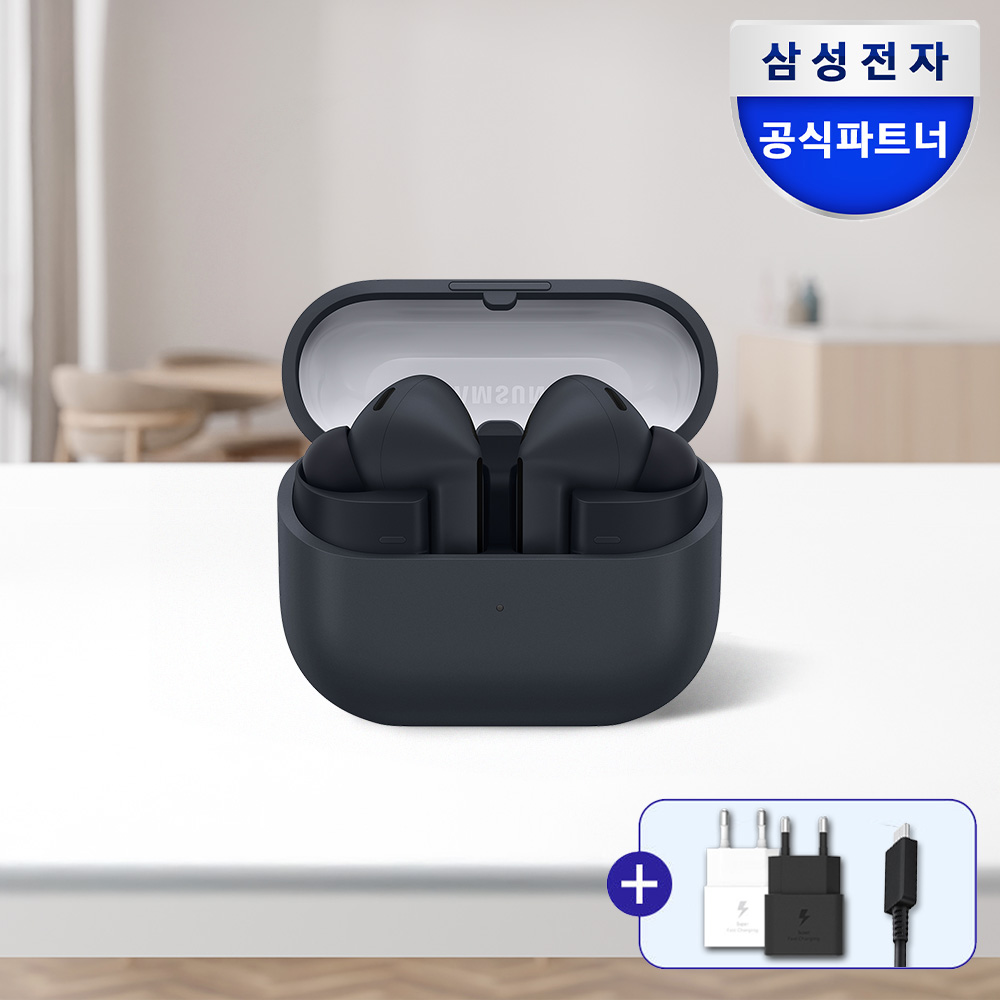 삼성전자 갤럭시 버즈3 FE 무선 블루투스 이어폰 ANC SM-R420 블랙 제품 이미지
