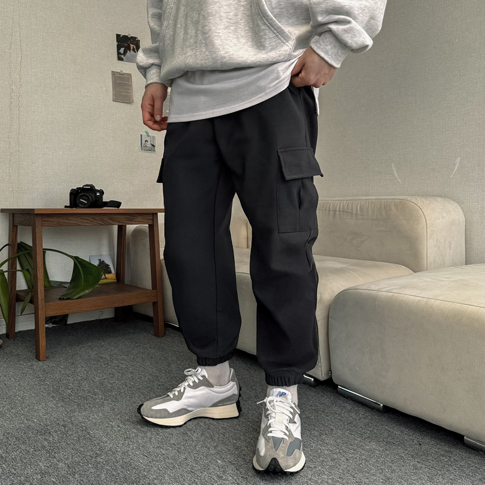 남성기모조거팬츠 남자융기모바지 - 상품 이미지