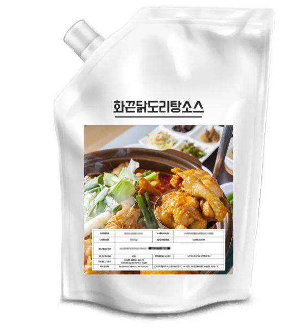 곱도리탕 닭도리탕 오뎅도리탕 매운 양념장 소스 1kg - 상품 이미지