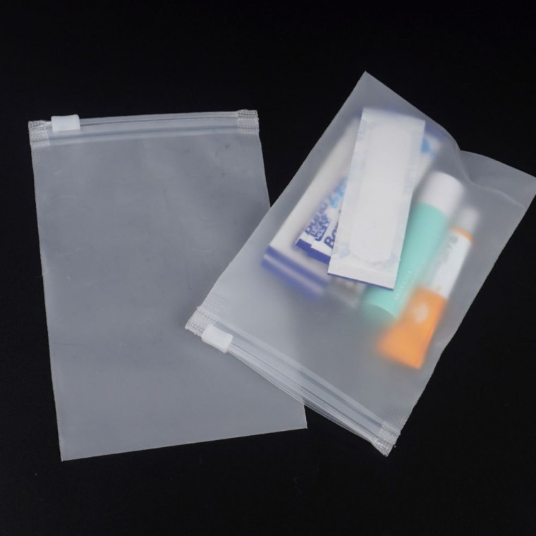 반투명 pvc 지퍼백 파우치 10x15cm 소품보관 1p - 상품 이미지