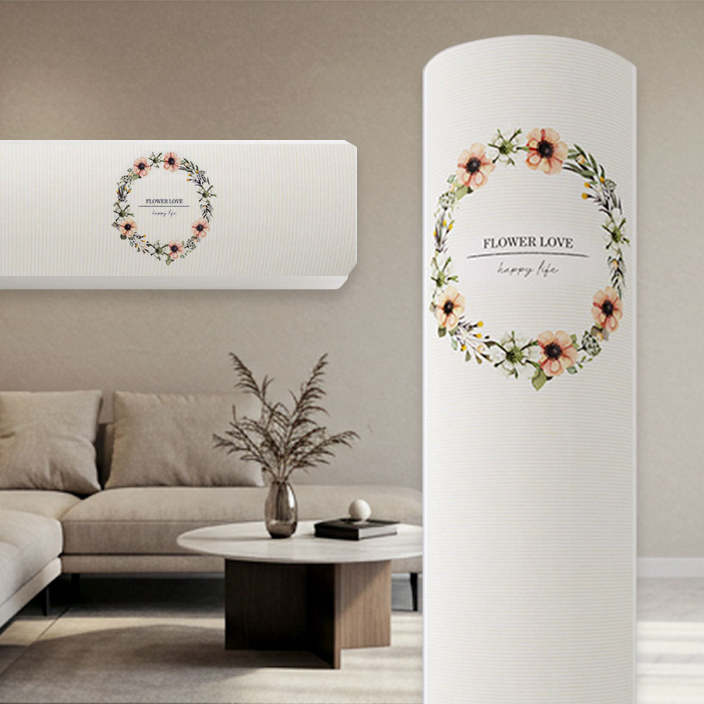 에어컨커버세트 엘지 삼성무풍 에어컨덮개 봄봄 벽걸이+스탠드 2in1 먼지차단 가리개