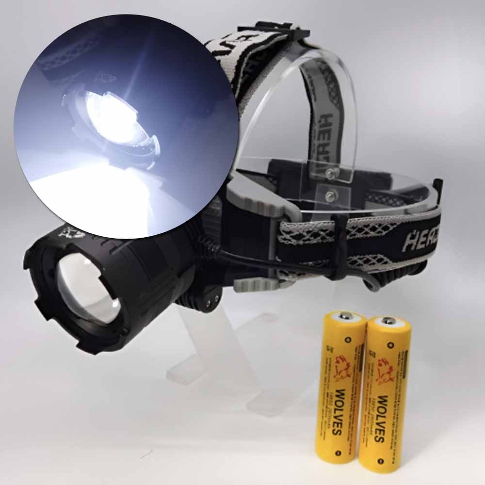 N5648 30W 오스람 LED GH-160 헤드랜턴 18650 풀세트 - 메인 이미지