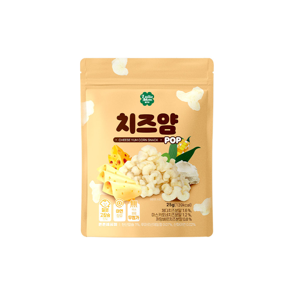 룰루맘 치즈얌 1봉 - 상품 이미지