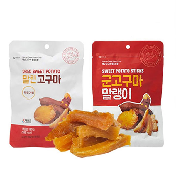 고구마말랭이 꿀고구마 말랭이 스틱 다이어트 건강간식 바 - 상세 이미지 4