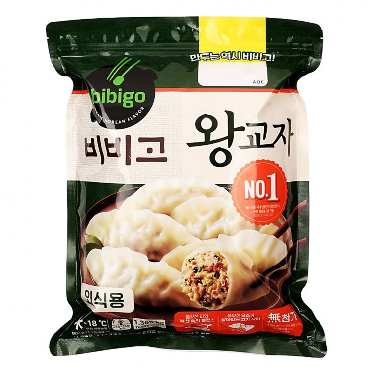 비비고 왕교자만두 1.365kg 냉동 - 상품 이미지
