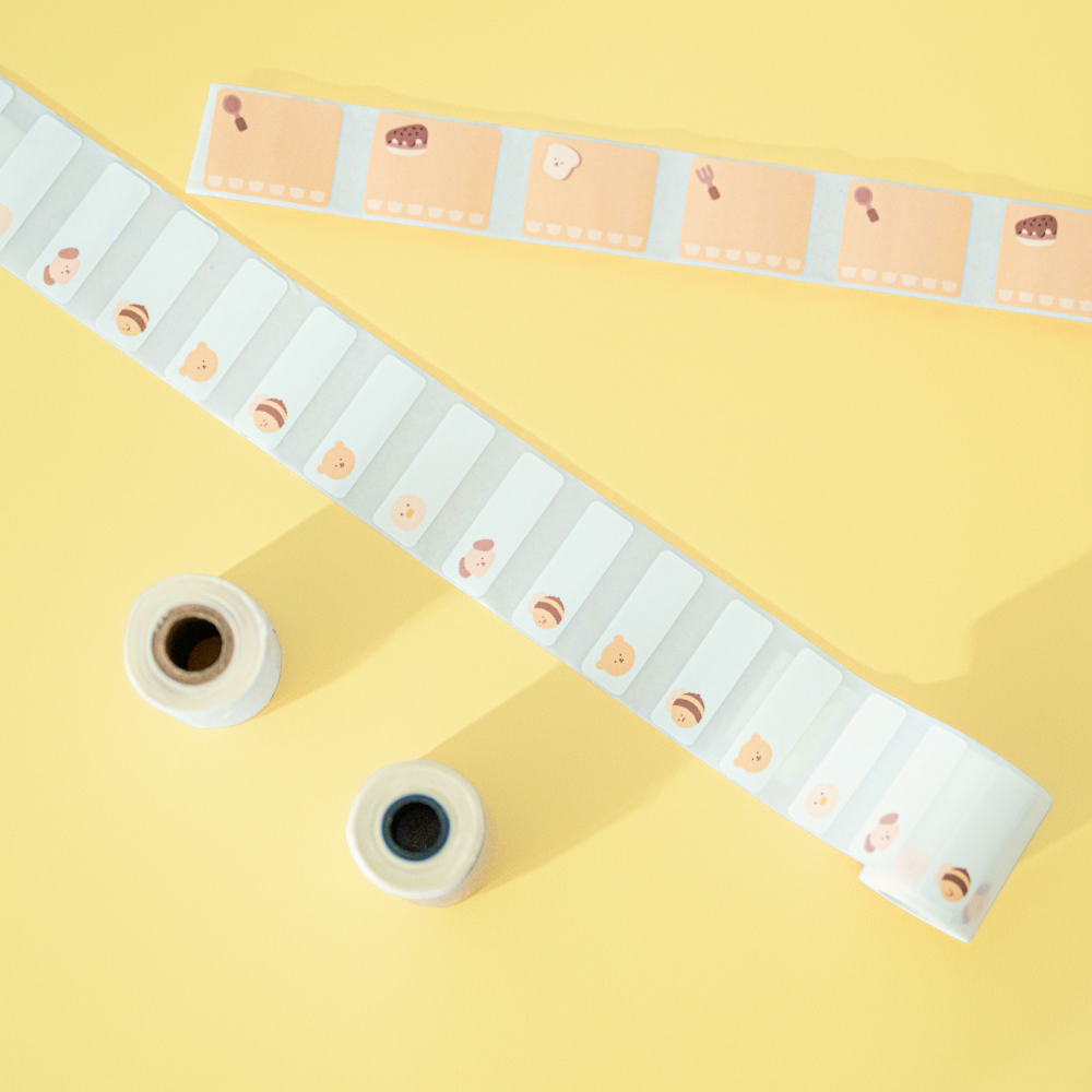 아가드 이지 라벨프린터 전용 라벨 네임 스티커 라벨지 네임택 제품 이미지