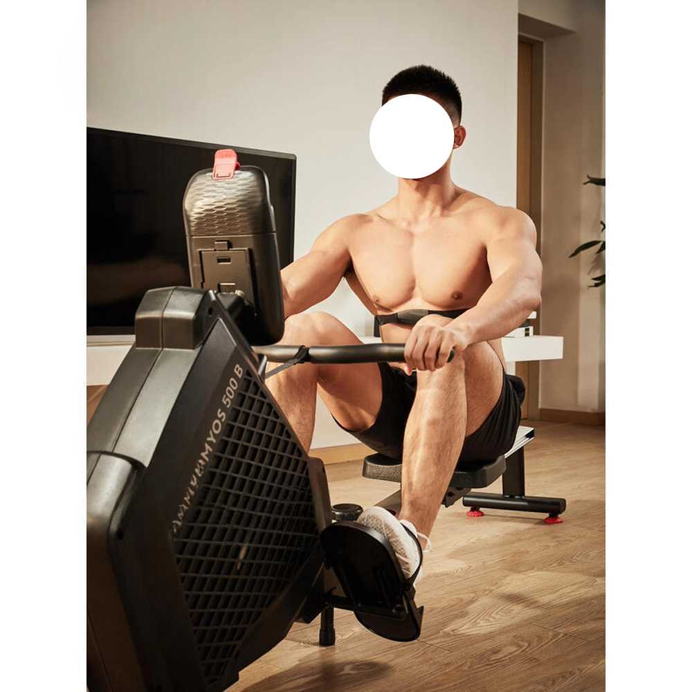 가정용 로잉머신 전신 유산소 근력운동 실내 피트니스 자가발전(7kg-15단) - 상세 이미지 4
