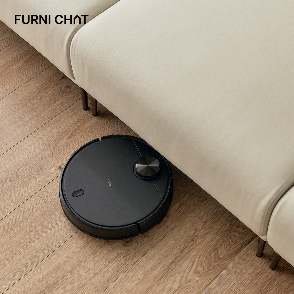 퍼니챗 카라 4인용 리모컨형 버튼형 동시가능 비건 가죽 무빙 슬라이딩 리클라이너 모션 소파