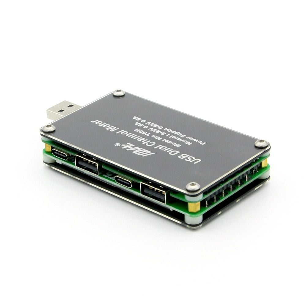 USB 테스트기 전류 전압 측정 멀티형 Type C Micro 5 - 상품 이미지