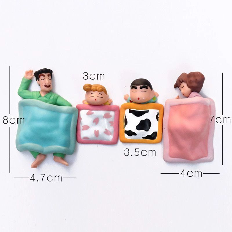 크레용 신짱 자동차 중콘솔 장식 차량용 인테리어 소품 가족+강아지집 - 상세 이미지 5