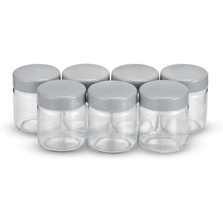 [해외]세버린 요거트 메이커 요구르트 제조기용 교체 용기 150ml 7개 세트 그레이