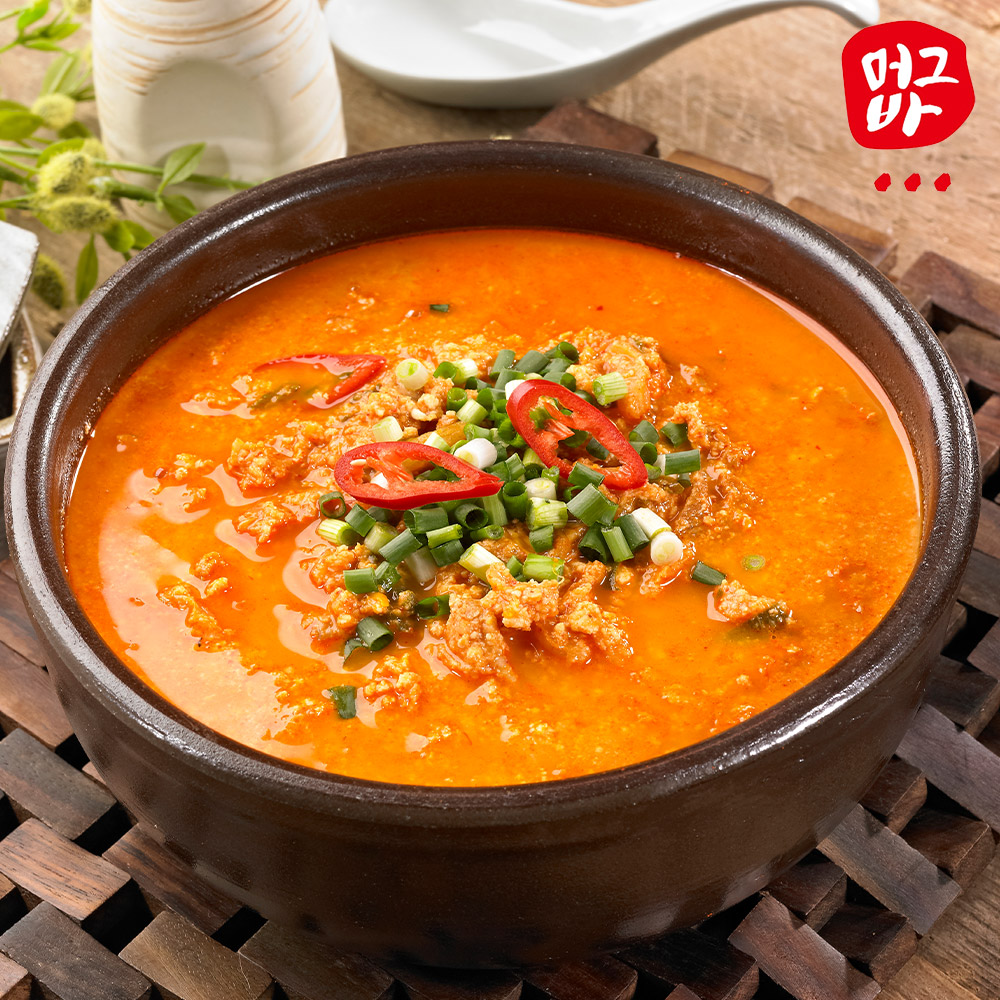 김치 콩비지찌개 국내산 콩비지 가정식 혼밥 간편식 밀키트 비지찌개, 500g, 1개 - 상세 이미지 2