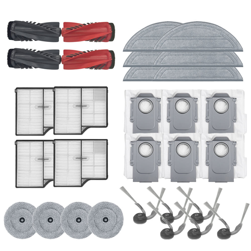 [호환] 로보락 s9 maxv ultra 소모품 물걸레 먼지봉투 필터 브러시 1년