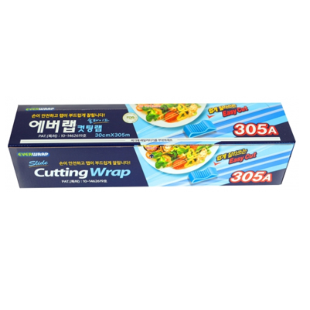 에버랩 이지컷 슬라이드랩 안전커팅기 내장형 30cmx305m, 1개 - 메인 이미지