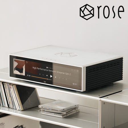 씨아이텍 [국내정발] 하이파이로즈 RS151 미니 네트워크플레이어 앰프 실버