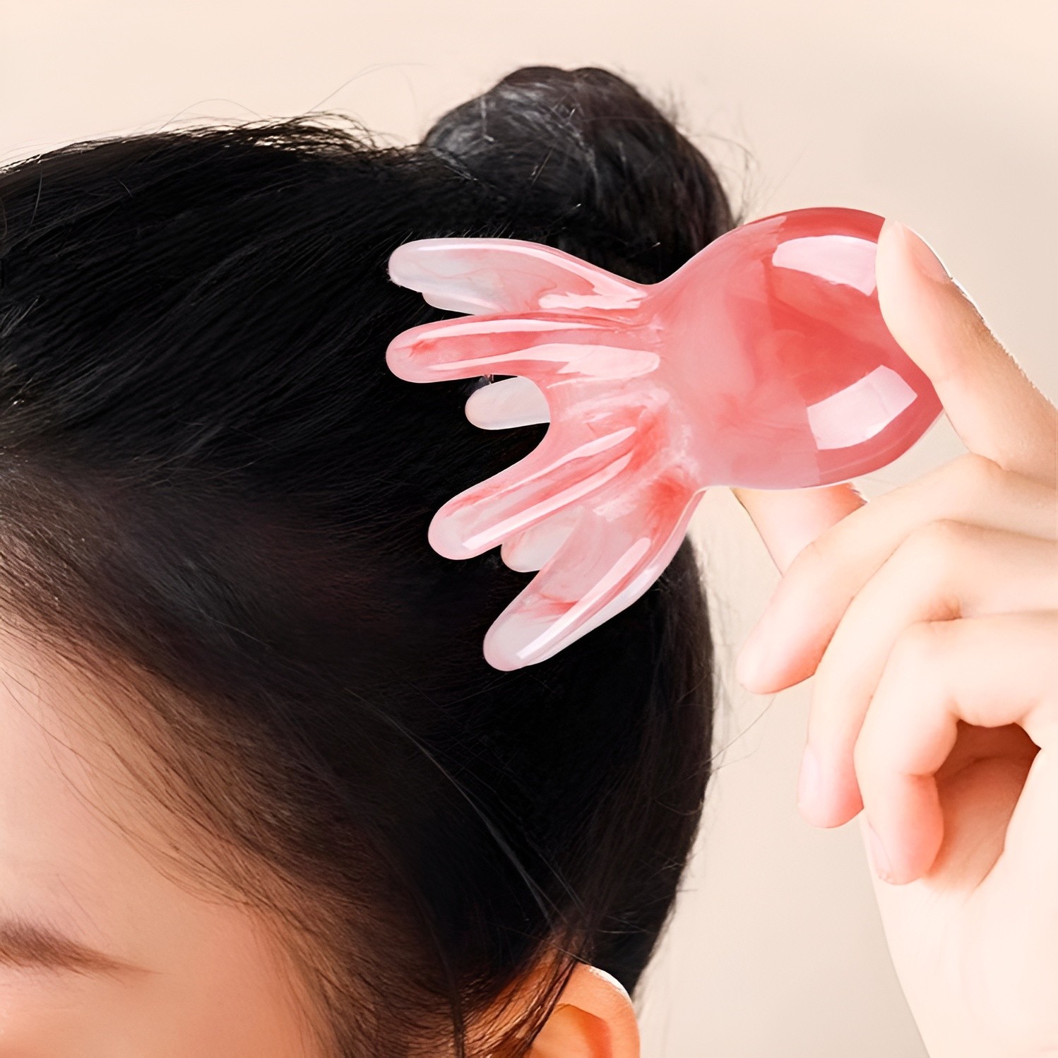 문어 괄사 마사지기 전신 바디 얼굴 두피 팔다리 경락 리프팅 도구 - 상세 이미지 3