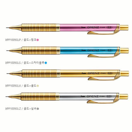 자사 협력업체 오렌즈 메탈 그립 골드 에디션 이니셜 각인 가능 4색상 렌즈 홀더 금속 손잡이 맞춤 인쇄