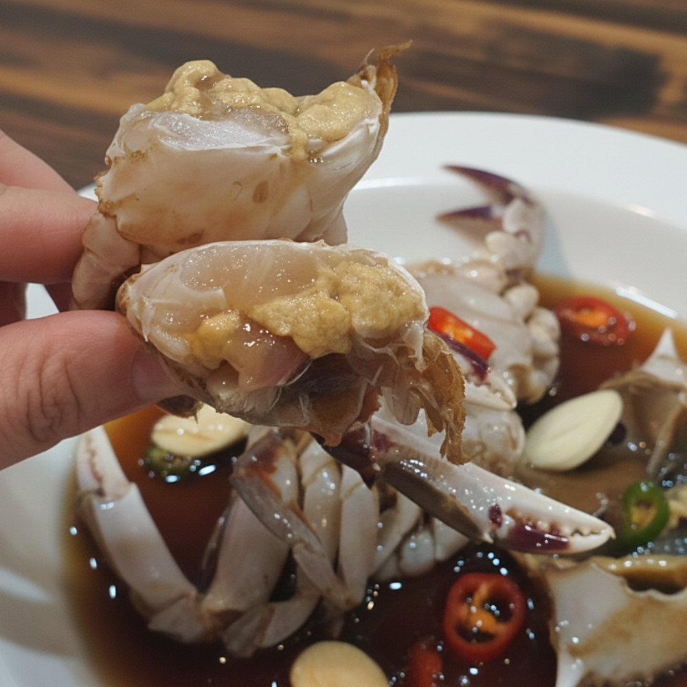 삼점 암꽃게장 2kg (8-12미 내외) 부드러운 속살, 황칠 간장 특제소스 - 상세 이미지 2