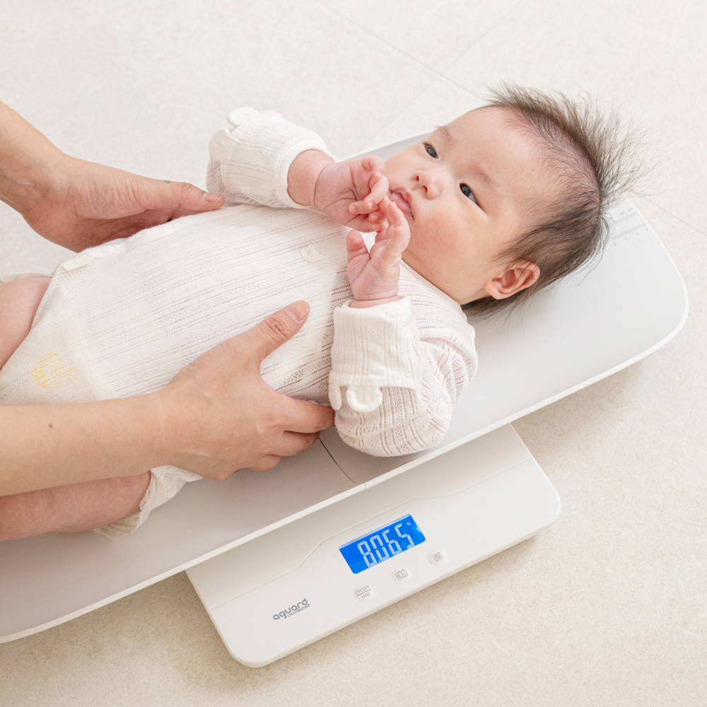 아가드커넥티드 베이비그로우 스마트 체중계 아기 디지털 몸무게 측정기