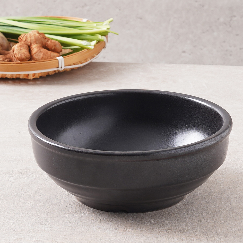 오성 뚝배기 업소용 국밥 갈비탕 뚝배기 그릇 17.5cm, 비빔밥 B - 상세 이미지 5