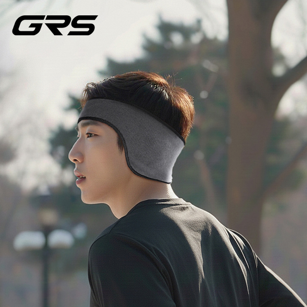 GRS 겨울 러닝 귀마개 귀도리 이어워머 방한 헤어밴드 헤드밴드 - 상세 이미지 2