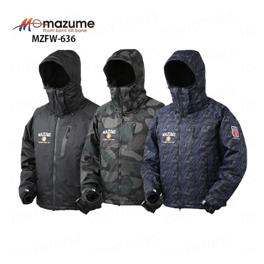 마즈메 타이드 매니아 올웨더 자켓 방한 겨울 낚시자켓 MZFW-636 3컬러(JP) - 상품 이미지