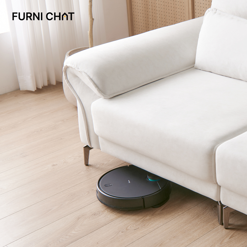 퍼니챗 몬스터 3인용 이지클린 패브릭 무빙소파 슬라이드 모션소파