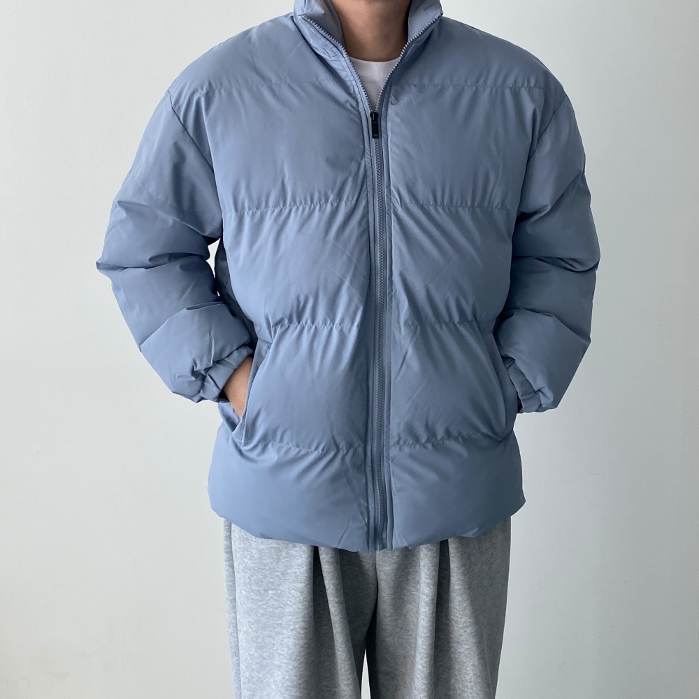 베이직 돕바 남자패딩점퍼 겨울 아우터 미니멀 푸퍼 이미지 8