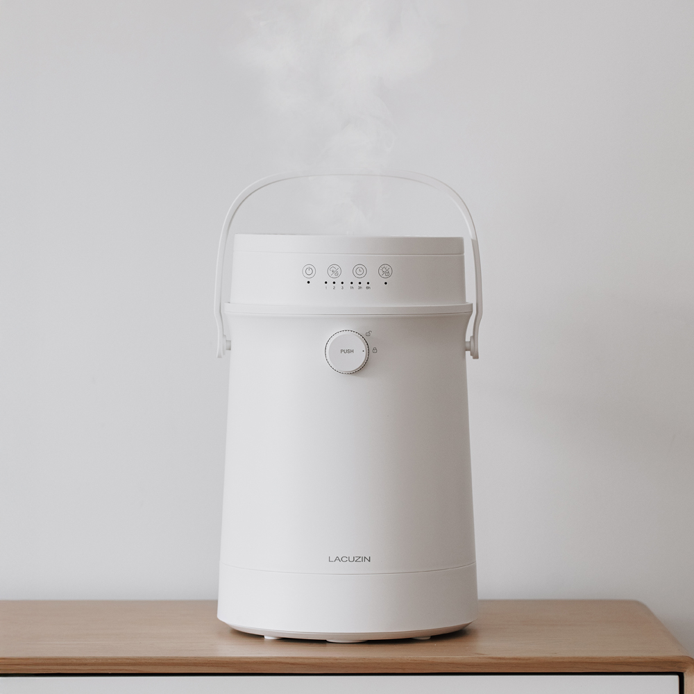 라쿠진 퓨어스팀 올스텐 가열식 가습기 통세척가능 대용량 신생아 아기 가습기 LCZ5040