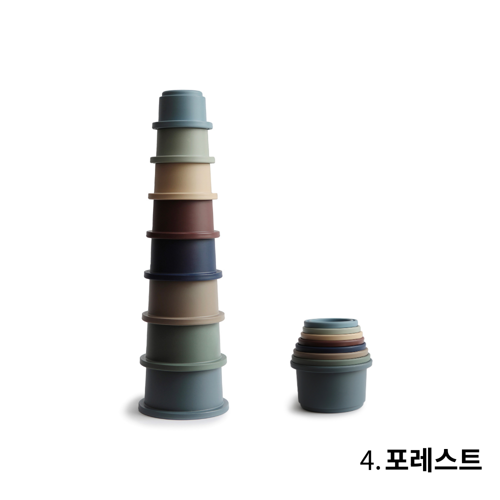 무쉬 스태킹컵 컵쌓기 아기 소근육 발달